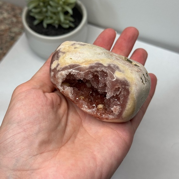 Natural Pink Amethyst Crystal Freeform - Picture 7 of 8